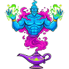 Ghost from the lamp