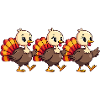Bébé dinde de Thanksgiving