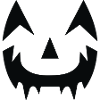 Dark pumpkin look Halloween