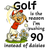 Golf - Pushing 90 - Frau