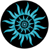 Sun Spiral Blue Sapphire