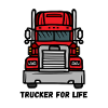 Frontal Truck Illustration