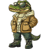 Alligator Cool Winter