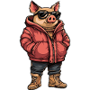 Cochon Hiver Frais