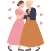 Dancing Friends Women Love and Friendship