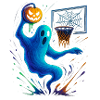 Halloween Ghost Dunk Pumpkin Sneaker