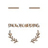 I Love Snowboarding Hearts