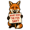 Fox | What does the fox say?