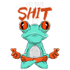 Meditation Yoga Frog