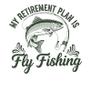 Ruhestandsplan Fliegenfischen