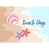 Beach Days Beach Motifs Starfish