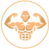 Bodybuilding Muscle Man Fitness Logo