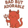 Bad But Adorable Devil Cat