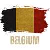 Grunge flag of Belgium, Belgian pride