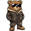 Bear Cool Winter