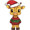 Noël girafe