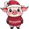 Pig Christmas