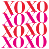 Xoxo. Kisses, hugs and girl vibes