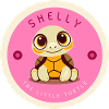 Shelly la Piccola Tartaruga Timbro Design