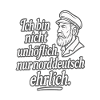 North German honest saying captain