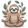 Zen Sloth Meditation