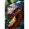 Illustration of a snake