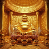 Golden Buddha Temple Scene