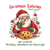 Santa Cookies: Calories Counted