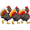 Bébé dinde de Thanksgiving