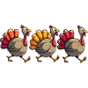 Bébé dinde de Thanksgiving