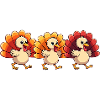 Bébé dinde de Thanksgiving