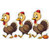 Bébé dinde de Thanksgiving