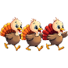 Bébé dinde de Thanksgiving