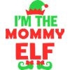 Mommy Elf Christmas Tee