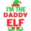Daddy Elf Holiday Bold