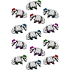CHRISTMAS BADGERS