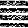 glitched pixelled lines