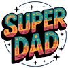 Super Dad Desert Sunset