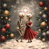 Christmas Skeletal Dance