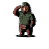 Wojtek Bear Military Look