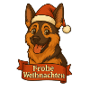 Christmas Shepherd Cartoon