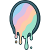 Melted Pastel Rainbow