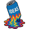 Ideas Melting Rainbow Can