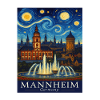 Mannheim Night Panorama