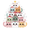 Cats Christmas Tree – Funny Xmas Cat