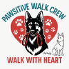 Pawsitive Walk Crew Heart Paws