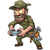 Gamer Mechanic Werkheld Craftsman