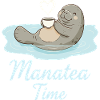 Manatee Marine Animal Ocean Loves Tea