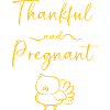 Thanksgiving Gender Reveal Mom-to-be