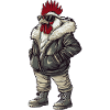 Coq Hiver frais